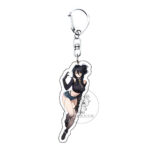 NTE Akane Rin Blackbird Outfit Collection Acrylic Standee and Keychain - Blackbird Unfading Feather