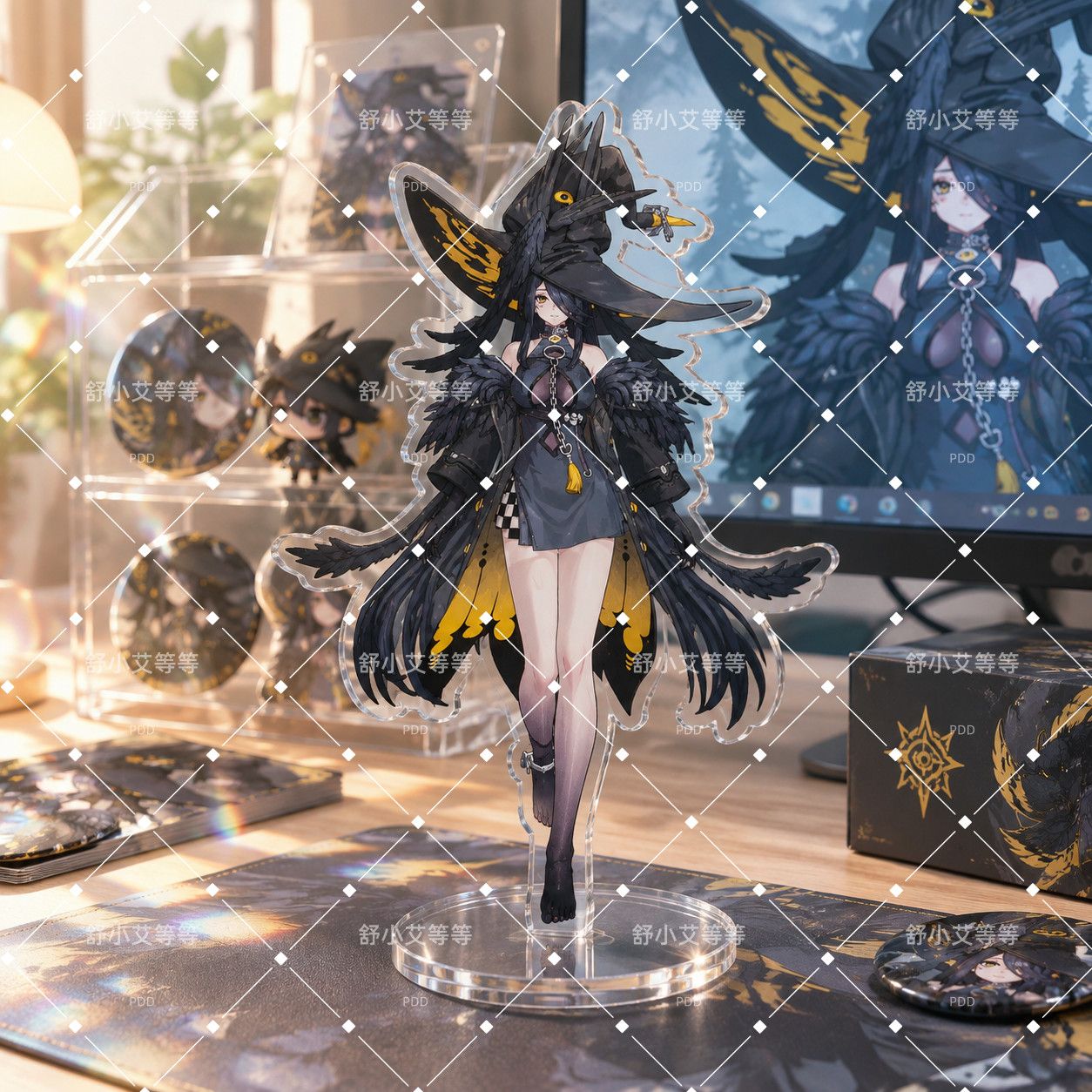 NTE Blackbird Outfit Collection 10 cm Acrylic Standee - Witch Hat NTE Blackbird Outfit Collection 10 cm Acrylic Standee - Witch Hat