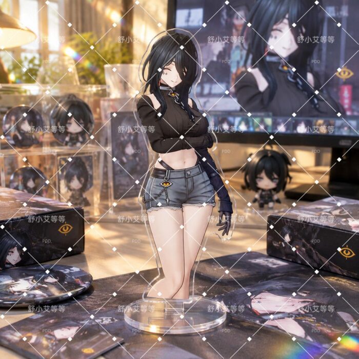 NTE Blackbird Outfit Collection 10 cm Acrylic Standee - Unfading Feather Pose 2