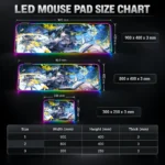 NTE Blackbird RGB Gaming Mousepad Collection | nte.global NTE グッズ 이환 굿즈