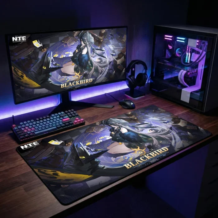 NTE Blackbird RGB Gaming Mousepad Collection | nte.global NTE グッズ 이환 굿즈