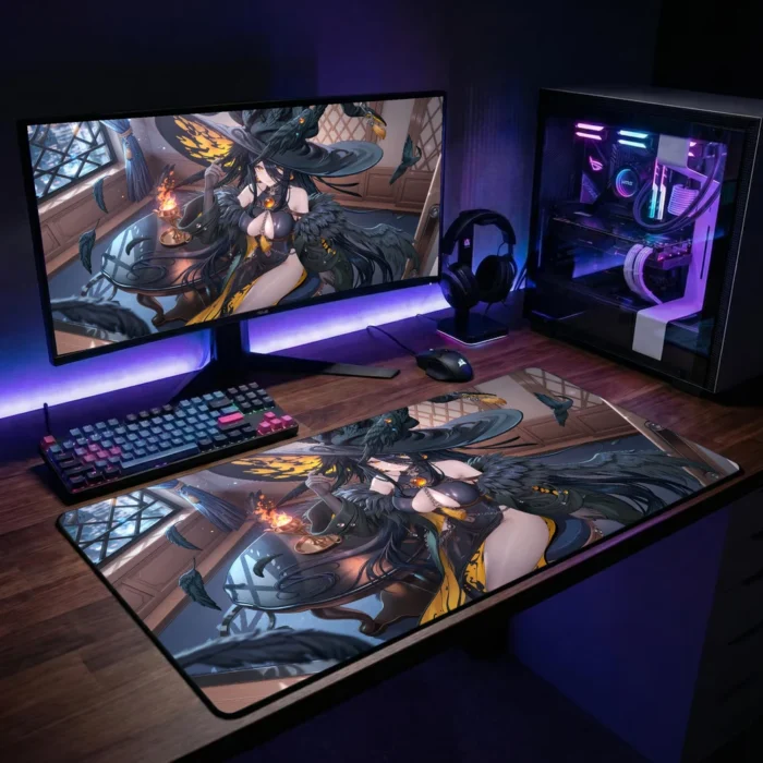 NTE Blackbird RGB Gaming Mousepad Collection | nte.global NTE グッズ 이환 굿즈