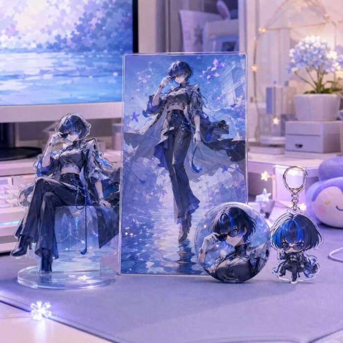 NTE Daffodill Moonlit Portrait Acrylic Standee and Accessories | nte.global NTE グッズ 이환 굿즈