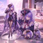 NTE Fadia Violet Portrait Acrylic Standee and Accessories | nte.global NTE グッズ 이환 굿즈