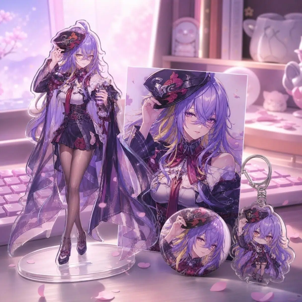 NTE Fadia Violet Portrait Acrylic Standee and Accessories | nte.global NTE Fadia Violet Portrait Acrylic Standee and Accessories | nte.global | NTE Fadia |