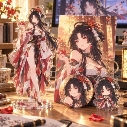 NTE Hotori Embroidered Outfit Acrylic Standee and Accessories | nte.global NTE グッズ 이환 굿즈 | Hotori