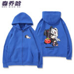NTE Lacrimosa Chibi Tomato Zip Hoodie - Blue - Design 2