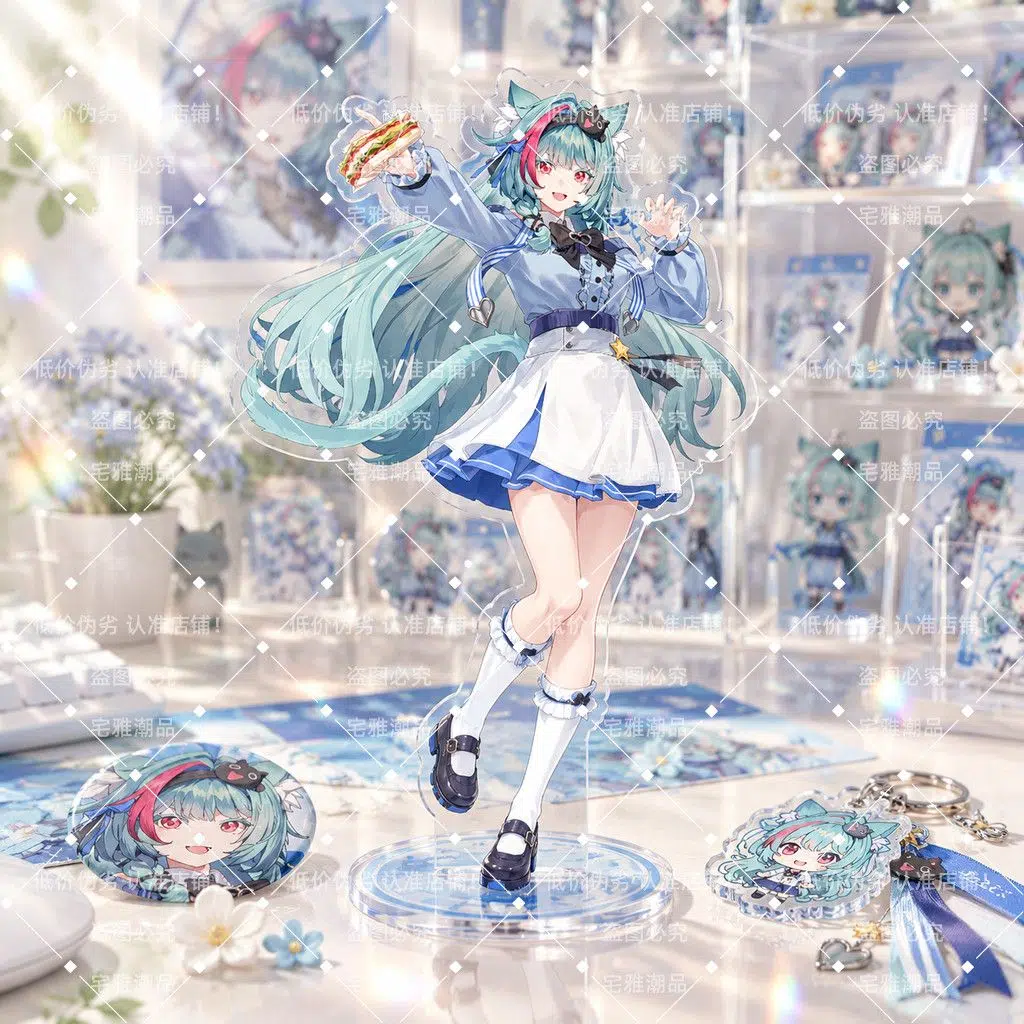 NTE Lacrimosa Mint Blue Uniform Acrylic Standee | nte.global NTE Lacrimosa Mint Blue Uniform Acrylic Standee | nte.global | NTE Lacrimosa Mint |