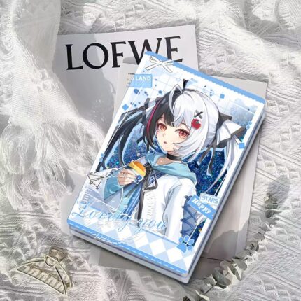 NTE Lacrimosa Mint Blue Uniform Glitter Acrylic Block - Lacrimosa
