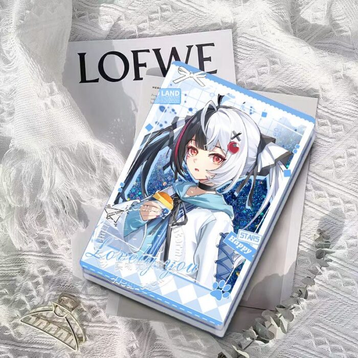 NTE Lacrimosa Mint Blue Uniform Glitter Acrylic Block - Lacrimosa