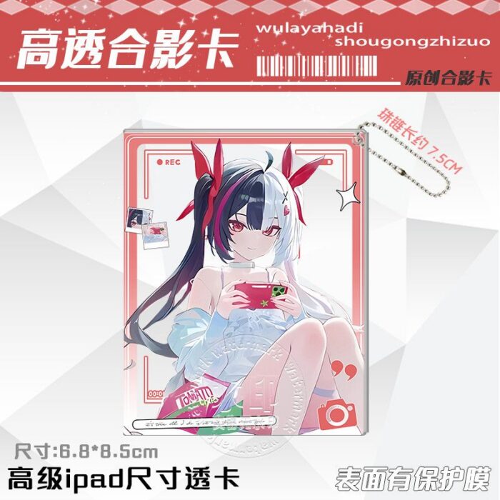 NTE Lacrimosa Shinku Summer Photo Acrylic Keychain | nte.global NTE グッズ 이환 굿즈 | Lacrimosa, NTE 라크리모사, NTE ラクリモーサ, Shinku, NTE 真紅