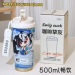 NTE Mint Lacrimosa Blue Uniform Dual Drink Insulated Cup | nte.global NTE グッズ 이환 굿즈 | Mint, NTE 민트, NTE ミント, Lacrimosa, NTE 라크리모사, NTE ラクリモーサ
