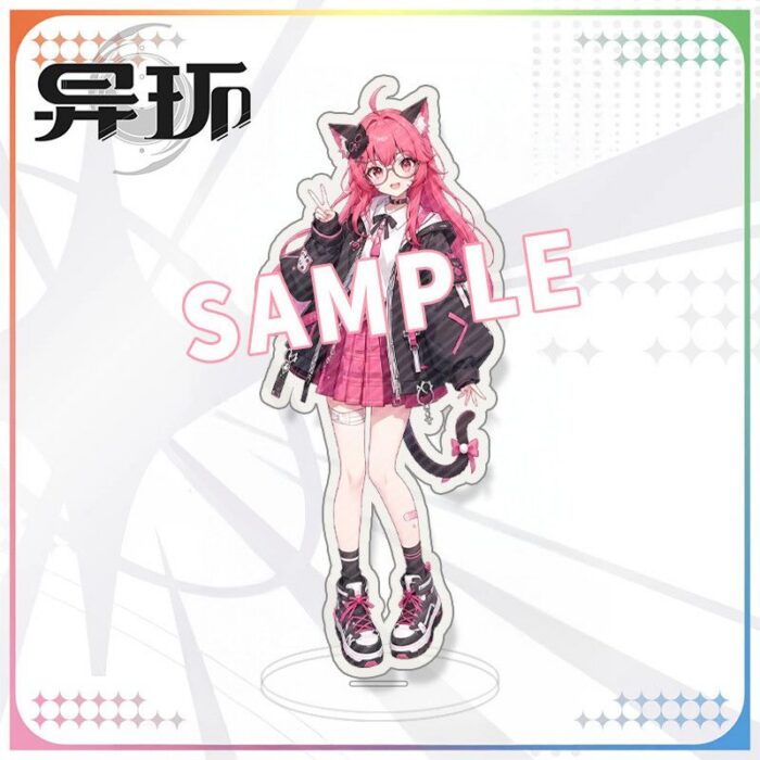 NTE Nanally Chibi and Portrait 15 cm Acrylic Standee | nte.global NTE グッズ 이환 굿즈 | Nanally, NTE 나나리, NTE ナナリ