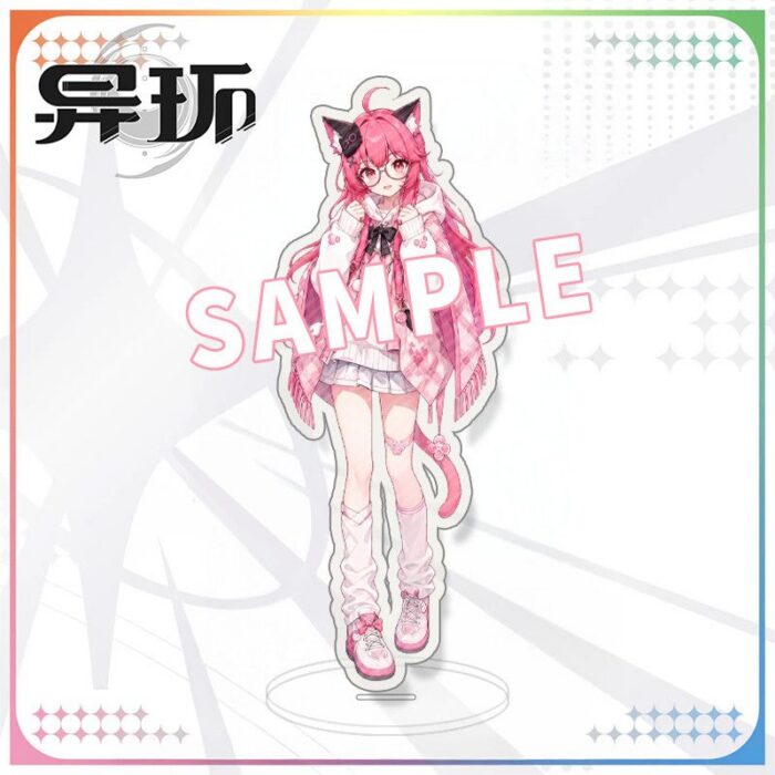 NTE Nanally Chibi and Portrait 15 cm Acrylic Standee | nte.global NTE グッズ 이환 굿즈 | Nanally, NTE 나나리, NTE ナナリ