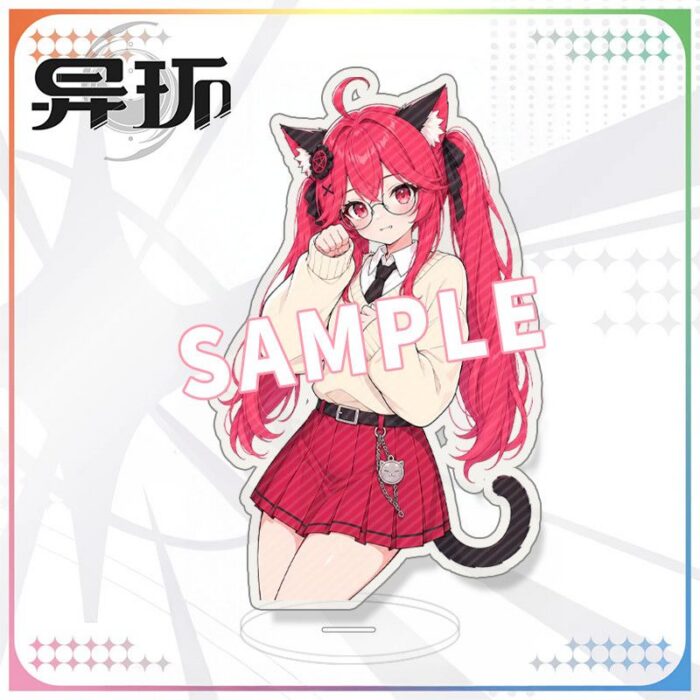 NTE Nanally Chibi and Portrait 15 cm Acrylic Standee | nte.global NTE グッズ 이환 굿즈 | Nanally, NTE 나나리, NTE ナナリ