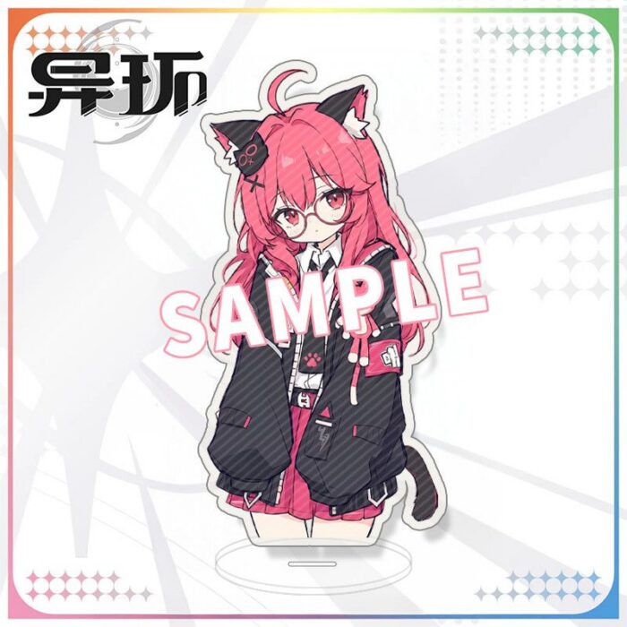 NTE Nanally Chibi and Portrait 15 cm Acrylic Standee | nte.global NTE グッズ 이환 굿즈 | Nanally, NTE 나나리, NTE ナナリ