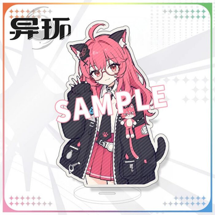 NTE Nanally Chibi and Portrait 15 cm Acrylic Standee | nte.global NTE グッズ 이환 굿즈 | Nanally, NTE 나나리, NTE ナナリ