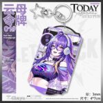 NTE Nanally Fadia Rounded Mica Keychain | nte.global NTE グッズ 이환 굿즈 | Nanally, NTE 나나리, NTE ナナリ