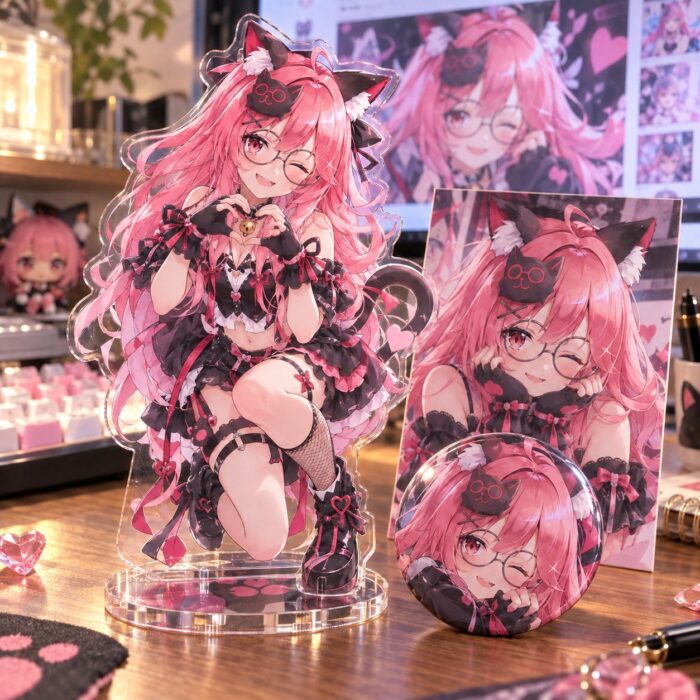 NTE Nanally Seated Portrait Acrylic Standee and Accessories | nte.global NTE グッズ 이환 굿즈 | Nanally, NTE 나나리, NTE ナナリ
