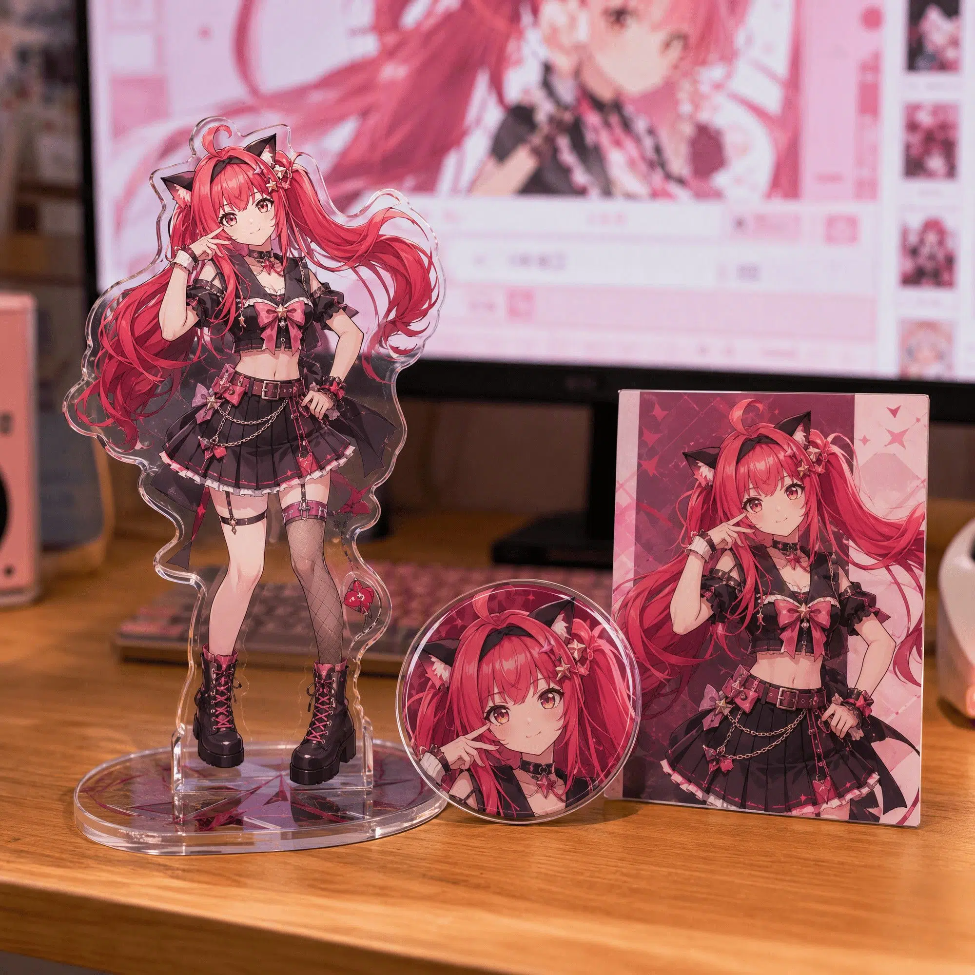 NTE Nanally Uniform Portrait Acrylic Standee and Accessories | nte.global NTE Nanally Uniform Portrait Acrylic Standee and Accessories | nte.global | NTE Nanally |