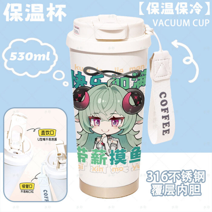 NTE Zankou Linko Iroi 530 ml Insulated Tumbler - Iroi Chibi Portrait